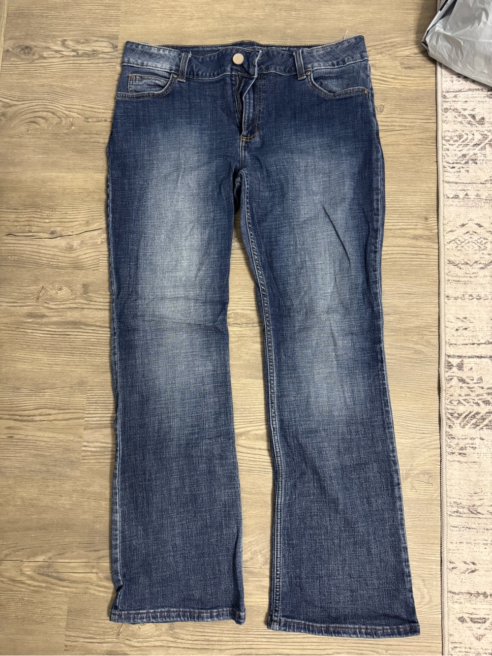 Wrangler Women's Boot Cut Jeans in Medium Blue Wash